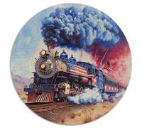 Train à Vapeur Puzzle 1000 Pièces Adultes Et Enfants Dès 14 Ans Style Fantastique Puzzle Classique Jouets Défi Éducatifs Détente Collection 1000pcs (67.5x67.5cm)