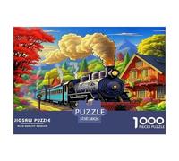 Train à Vapeur Puzzle De 1000 Pièces : pour Les Retraités, Un Passe-Temps Agréable Qui Combat L’isolement