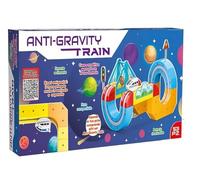 Train anti-gravité électrique 53 pièces avec batterie rechargeable USB, piste modulable, train qui coule verticalement et à l'envers, jeu créatif pour enfants