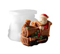 Train Candle Mold - Christmas Candle Making Mould, DIY Resin Craft Tool
