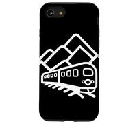 Train Croquis Chemin de fer Coque pour iPhone SE (2020) / 7 / 8