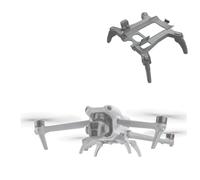 Train d'atterrissage à hauteur améliorée Pour DJI Air 3S Patte d'araignée Kit d'extension pliable Support de protection d'atterrissage tout-en-un Extension de jambe Accessoire anti-rayures (Gris)