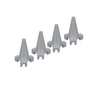 Train d'atterrissage amélioré pour trépied DJI Neo 2 avec pieds de support en ABS pour une meilleure stabilité sur des surfaces inégales (gris)