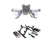 Train d'atterrissage avec projecteur à double lumière pour DJI Mini 5 Pro, pieds d'extension en hauteur pour un vol de nuit stable et un atterrissage sûr, lumière de remplissage pour photographie