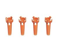 Train d'atterrissage de Jambe de Support Augmentant la Hauteur, Support Fixe de Protection de cardan, Accessoires de Drone Anti-Impact compatibles avec Neo(Orange)