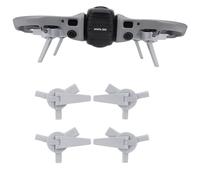 Train d'atterrissage d'extension pour DJI Avata 360, kit de protection de pieds d'atterrissage extensibles pliables à dégagement rapide, hauteur augmentée jusqu'à 2,6 cm pour accessoires de drone DJI