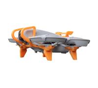 Train d'atterrissage Pare-Chocs de cardan Queue de vol pour DJI Neo Drone Pieds de Jambe rallongés Protecteur de Barre d'objectif de caméra Gimbal (Orange)