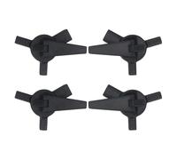 Train d'atterrissage Pliable, Jambe de Support de Hauteur augmentée de 2,6 cm, Couvre-Pied de Protection Anti-Usure, Compatible avec DJI Avata 360, Accessoires de Drone(Black)
