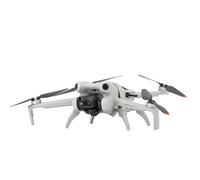 Train d'atterrissage Pour DJI Mini 4 Pro Support d'atterrissage Jambes d'atterrissage avec extension de hauteur à dégagement rapide Pied de protection pliable avec rallonge(Gray)