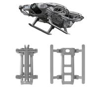 Train d'atterrissage pour drone DJI NEO 2, train d'atterrissage pliable avec pieds d'extension à libération rapide, kit de pieds d'extension à dégagement rapide, matériau ABS robuste et protection