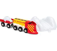 Brio World Train Chasse-neige - Accessoire Circuit de train en bois - Ravensburger - Mixte dès 3 ans - 33606
