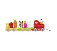 Janod Farm Farm Train Multicolore