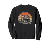 Train De Locomotive À Vapeur Sweatshirt