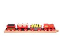 Bigjigs Rail Freight Train - Andere belangrijke Wooden Rail Merken zijn Compatib