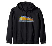 Train de Marchandises Union Pacific Engine Sweat à Capuche
