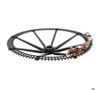 Train de Noël électrique sapin 23 pièces musical 1 LED à piles Feeric lights & christmas