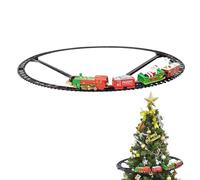 Train de Noël pour Arbre - Décoration Festive avec Lumière et Son | Train Jouet D'Éveil Précoce | pour Filles Garçons Salon Chambre Bureau Maison Activité Familiale Cadeau Fête
