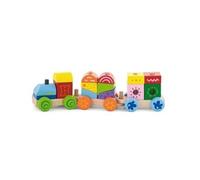 train d'empilage 40 cm multicolore 17 pièces