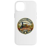 Train d'époque 1827 du Baltimore and Ohio Railroad Coque pour iPhone 14 Plus