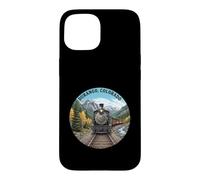 Train d'époque du Durango Scenic Railroad, Colorado Travel Coque pour iPhone 15