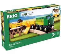 Train des Animaux de la Ferme - BRIO - Circuit en bois - Ravensburger - Mixte des 3 ans