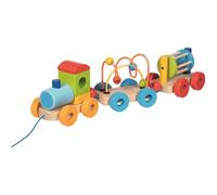 Train d'éveil en bois - Goki - Rio - 4 jouets en un - Circuit de motricité - À partir de 24 mois