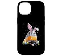 Train Dinosaure Locomotive Œufs de Lapin Oreilles de Lapin Mignon Printemps Coque pour iPhone 14