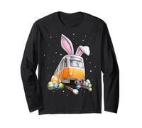 Train Dinosaure Locomotive Œufs de Lapin Oreilles de Lapin Mignon Printemps Manche Longue