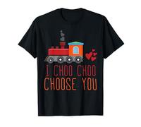 Train Drôle Je Te Choo Choo Choisis avec Amour T-Shirt