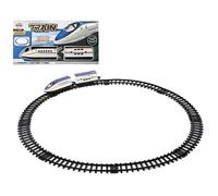 Train Électrique - Bigbuy Fun - Ultra High Speed 118255 - Bleu - Mouvement Son Lumière