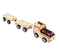 Train Électrique En Bois Pour Enfants, Jouets De Bricolage, Puzzle En Bois, Éducation À La Physique Et À La Science, Jouets D'Expérimentation Pour Enseignants Et Étudiants