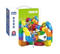 Train Electrique Enfant, Train Magique Cube Défiant La Gravité, Chemin De Fer 3D Intégré Jouet Fusion Voie Ferrée, Cube Voie Ferrée Jouet Construction Avec Lumière Et Son, Jouets Cubes Track Noels(81)