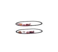 Train électrique - FEERIC LIGHTS & CHRISTMAS - Village de Noël - 16 pièces - Lumineux - Musical