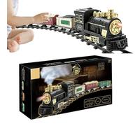 Train électrique Jouet Musical Éducatif Rétro avec Lumières | éducatif pour pour garçons et filles, maison, chambre d'enfant, maternelle, séjour, fête