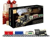 Train électrique Jouet Musical Éducatif Rétro avec Lumières | éducatifs sensoriels pour pour garçons et filles, maison, chambre d'enfant, maternelle, séjour, fête