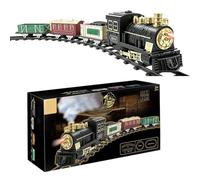 Train électrique Jouet Musical éducatif Vintage Lumineux | de Fête avec Jouet de Train Mignon pour garçons et filles, maison, chambre d'enfant, maternelle, séjour, fête