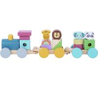 Train en bois avec animaux Puzzle Montessori Lumarko !