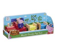 Train en bois - Peppa Pig - 07210 - 1 moteur - 2 chariots - À partir de 3 ans