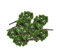 Train En Plastique Miniature À Échelle 1/150, 20 Pièces, Aménagement De Paysages De Chemin De Fer