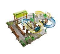 Train Enfant - Train Electrique Fonctionnant sur Piles,Jouet Éducatif pour Jeu Intérieur et Extérieur Cité Ferme Fêtes Anniversaire