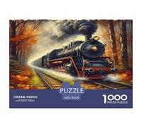 Train étoilé Sky Puzzle Amusant Divertissement Créatif Pièces Parfaitement Assorties 1000 Pièces Dream Journey Casse-tête Qualité Premium pour Adultes 70x50cm/1000pcs