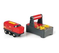 Brio Train express radiocommandé 33213 – Électrique, son et lumière, pour circuit en bois