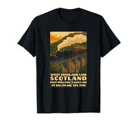 Train ferroviaire West Highland Line T-Shirt