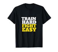 Train Hard Fight Easy IPSC Speed Steel Shooting Accessoires T-Shirt