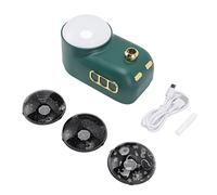 Train Humidificateur Retro Desktop Air Humidificateur avec projecteur LED Lumière de nuit pour la chambre Bureau Kids Room Abs Abs PC Matériau 155 mm Longueur 350 ml (Vert)