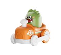 Train jouet - Matériau plastique durable de haute qualité, équipement amusant de niveau professionnel, véhicule avec ours pull-back Press To Go, protection du jeu avancée