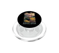 Train Lent à Travers Le Japon Rétro Voyage en Train ferroviaire PopSockets PopGrip pour MagSafe