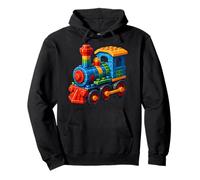 Train Lover Brick Builder Rail Building Play Construction Sweat à Capuche