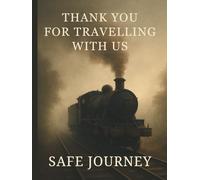 Train Memorial Guest Book: Funeral Condolence Register with Message Pages for Celebration of Life Services