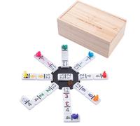 Train Mexicain Dominos Nombres Double 12